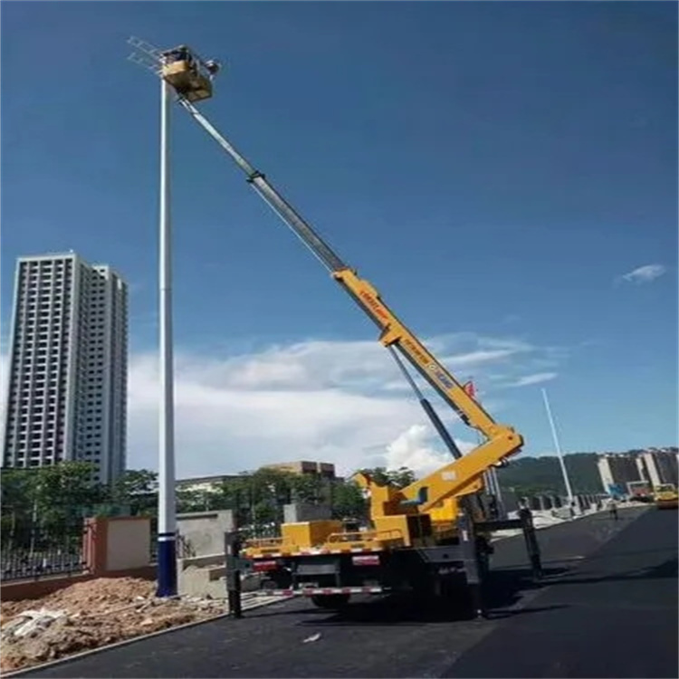 清河县维修路灯的曲臂升降车出租